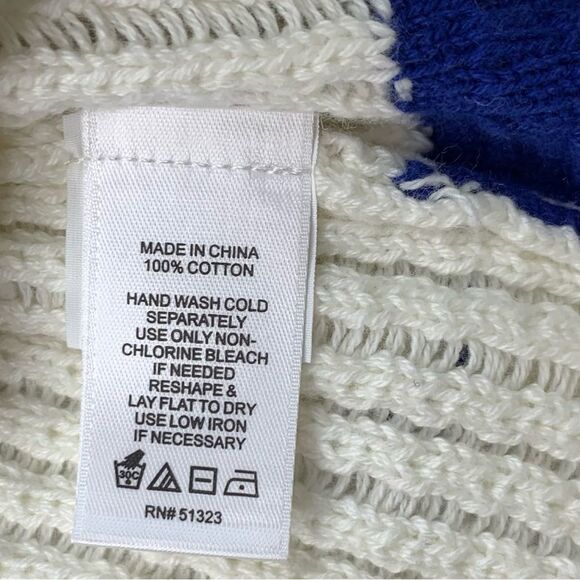 1.State Women's Loop Stitch Multi Color Stripe Sweater - Picture 6 of 8